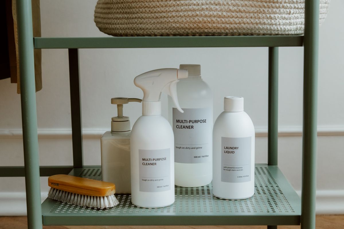 Small Apartment Cleaning Supplies Organization Ideas - small apartment organization tips