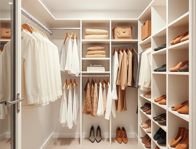 Small Apartment Organization Hacks for Small Closets - small apartment organization tips