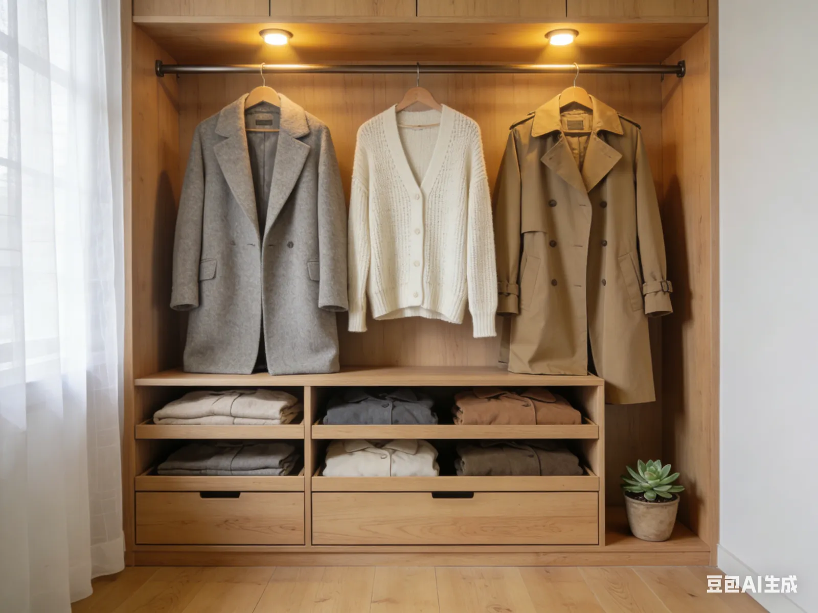 Coat storage for small apartments