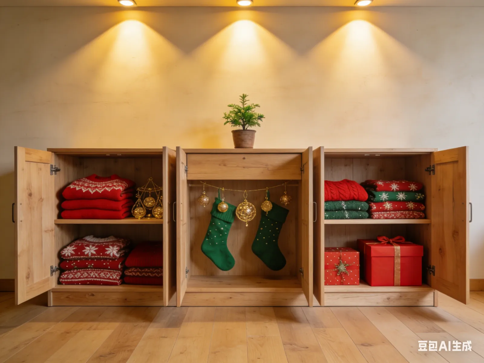 Small Apartment Holiday Organization Ideas - small apartment organization tips