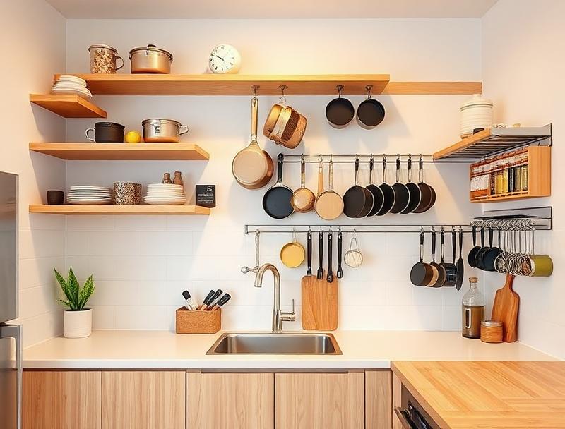 Small Apartment Kitchen Organization Hacks - small apartment organization tips