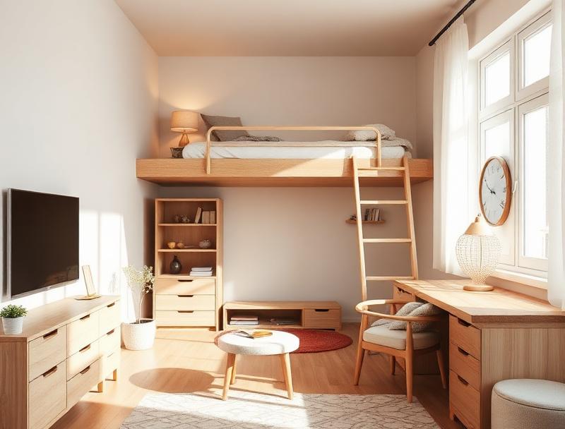 Small Apartment Studio Organization Hacks - small apartment organization tips